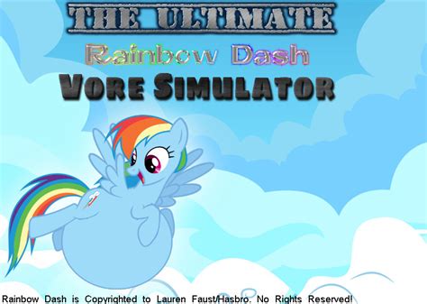 the ultimate rainbow dash vore simulator