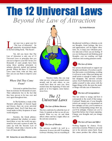 The Universal Laws Pdf