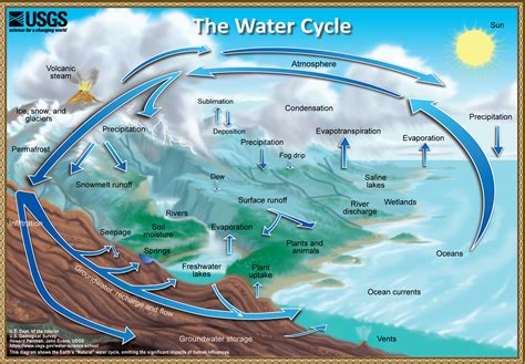 The Usgs Water Cycle Noaa Climate Gov The Water Cycle Worksheet Answer Key - The Water Cycle Worksheet Answer Key