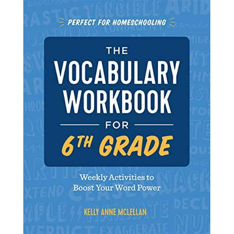 The Vocabulary Workbook For 6th Grade Weekly Activities 6th Grade Vocabulary Books - 6th Grade Vocabulary Books