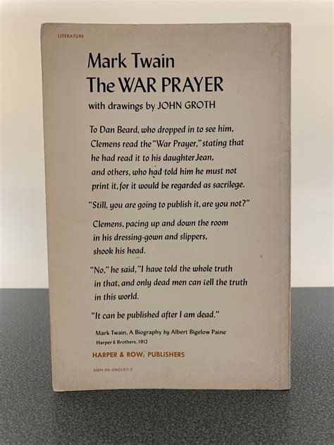 The War Prayer Mark Twain