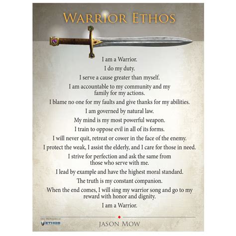 The Warrior Ethos