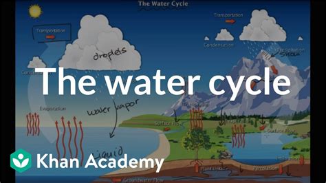 The Water Cycle Video Ecology Khan Academy Water Cycle 5th Grade Science - Water Cycle 5th Grade Science
