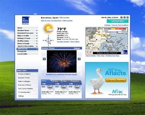 the weather channel desktop windows 7