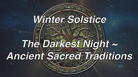the winter solstice the sacred traditions of chris