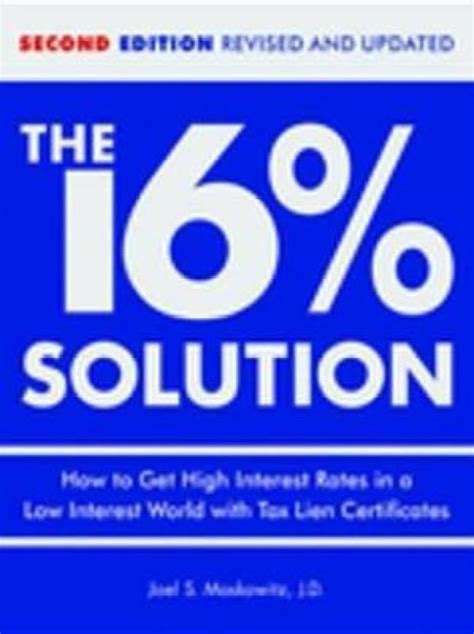 Read Online The 16 Percent Solution By Joel Moskowitz 