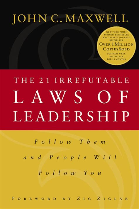 Full Download The 21 Irrefutable Laws Of Leadership 