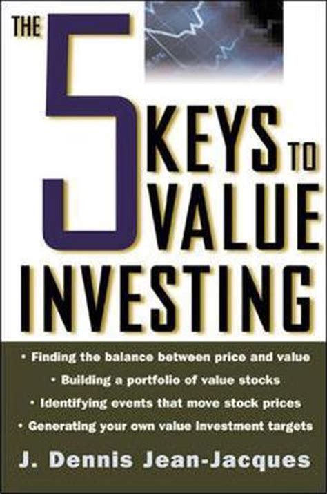 Full Download The 5 Keys To Value Investing 