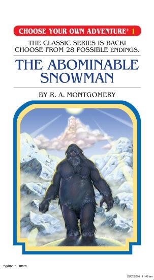 Read The Abominable Snowman Choose Your Own Adventure 1 