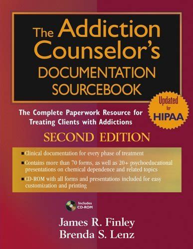 Read Online The Addiction Counselors Documentation Sourcebook The Complete Paperwork Resource For Treating Clients With Addictions 