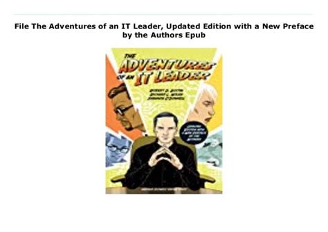 Read The Adventures Of An It Leader Updated Edition With A New Preface By The Authors 