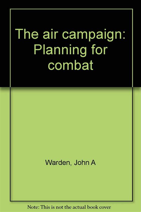 Download The Air Campaign Planning For Combat 