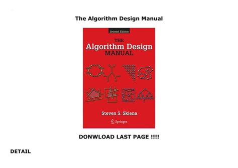 Full Download The Algorithm Design Manual Solutions To Exercises Pdf 