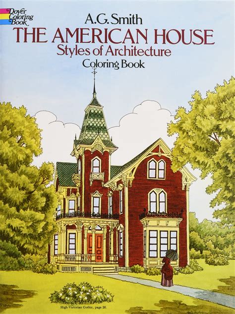 Full Download The American House Styles Of Architecture Coloring Book Dover History Coloring Book 