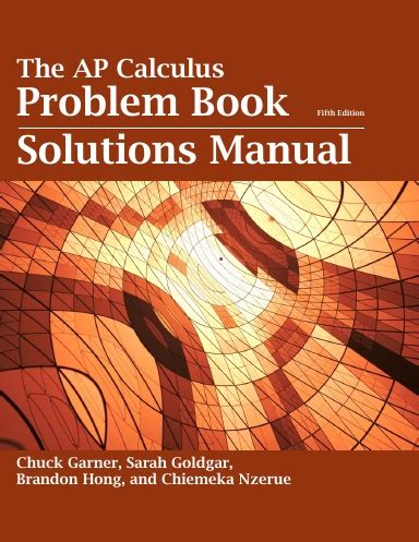Full Download The Ap Calculus Problem Book Solutions 