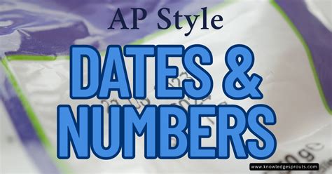 Full Download The Ap Style Guide To Numbers 