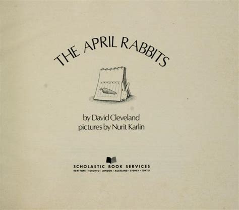 Download The April Rabbits 