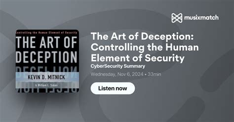 Full Download The Art Of Deception Controlling The Human Element Of Security 