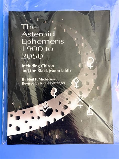 Full Download The Asteroid Ephemeris 1900 To 2050 Including Chiron And The Black Moon Lilith 