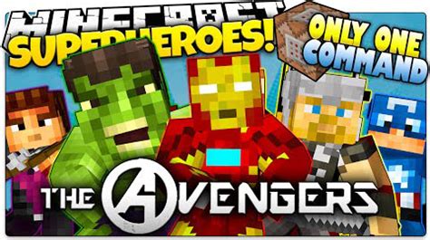 Read Online The Avengers Command Block 1 8 9 1 8 Minecraft 1 12 