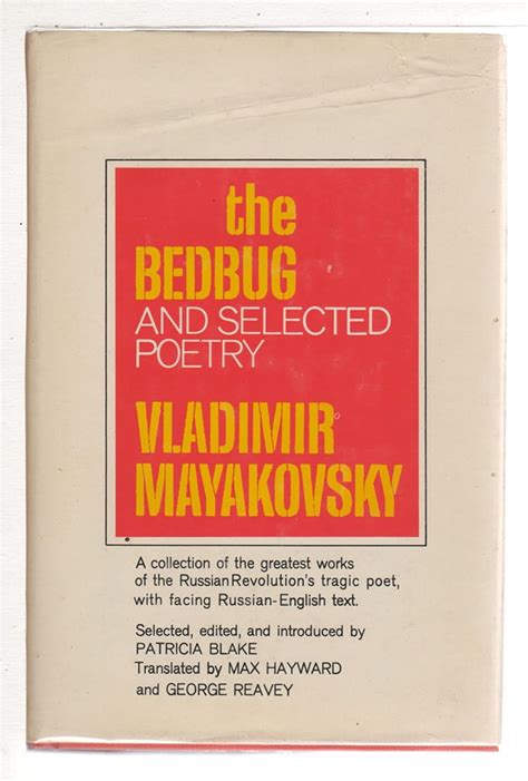 Read The Bedbug And Selected Poetry Vladimir Mayakovsky 