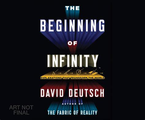 Read The Beginning Of Infinity Explanations That Transform The World 