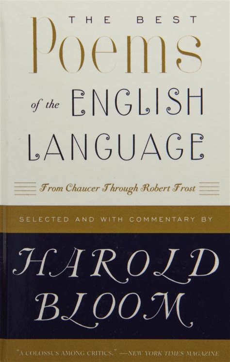 Read Online The Best Poems Of The English Language From Chaucer Through Robert Frost 