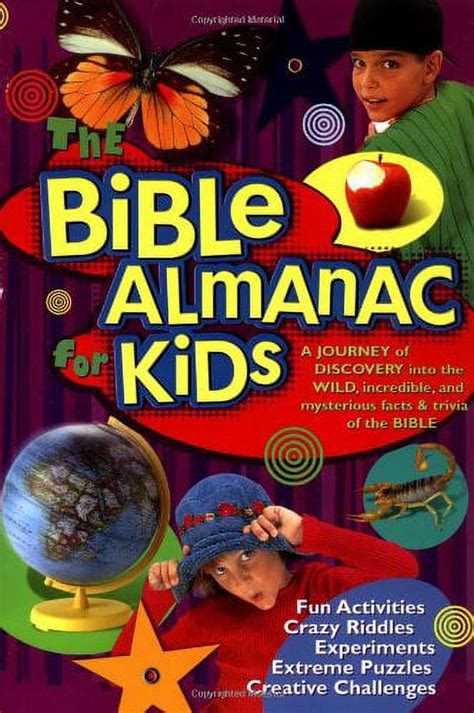 Download The Bible Almanac For Kids A Journey Of Discovery Into The Wild Incredible And Mysterious Facts Trivia Of The Bible 