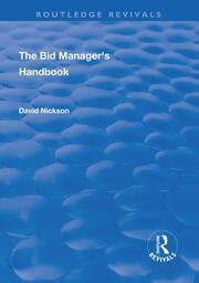 Full Download The Bid Managers Handbook 