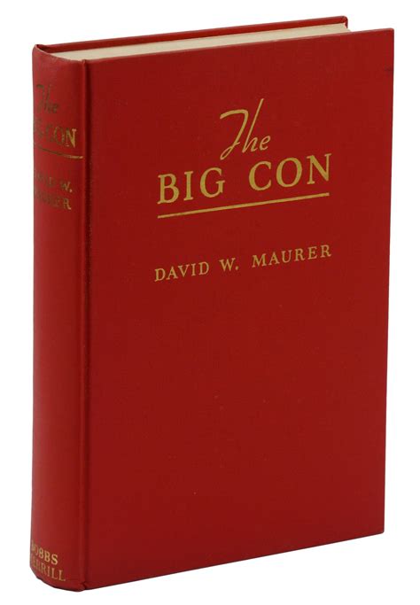 Read The Big Con Story Of Confidence Man David W Maurer 