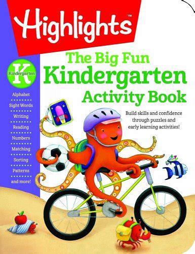 Read The Big Fun Kindergarten Activity Book Build Skills And Confidence Through Puzzles And Early Learning Activities Highlights Tm Big Fun Activity Workbooks 