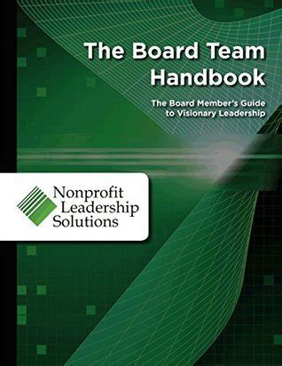 Full Download The Board Team Handbook 