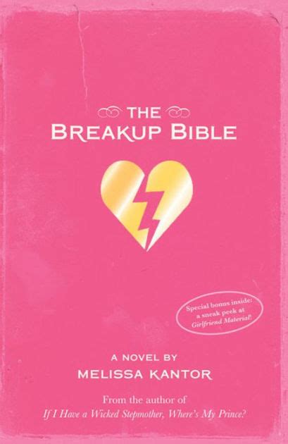 Read The Breakup Bible Melissa Kantor 