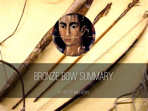 Read The Bronze Bow Chapter Summaries Free 
