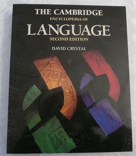 Download The Cambridge Encyclopedia Of Language 