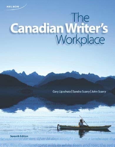 Read The Canadian Writer S Workplace 4Th Edition 