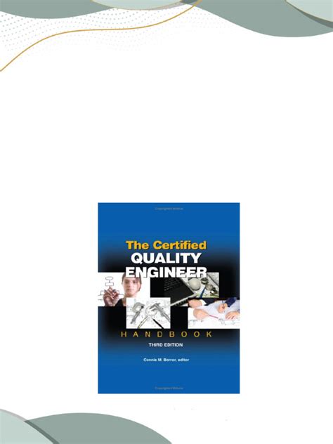 Read The Certified Quality Engineer Handbook Third Edition 