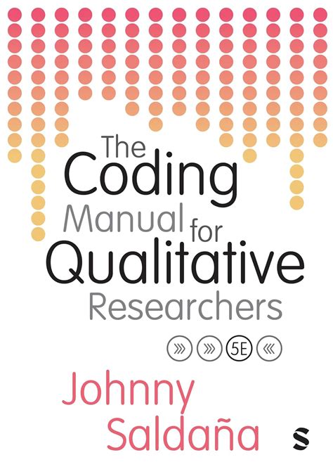 Read The Coding Manual For Qualitative Researchers By Johnny Saldana File Type Pdf 