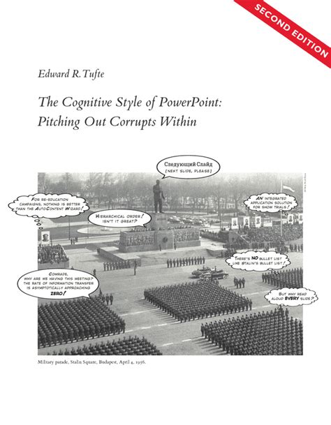 Full Download The Cognitive Style Of Powerpoint Pitching Out Corrupts Within 