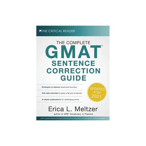 Read The Complete Gmat Sentence Correction Guide 