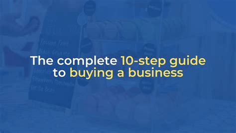 Read The Complete Guide To Buying A Business 