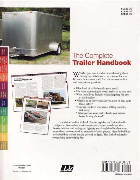 Full Download The Complete Trailer Handbook 1St Edition 
