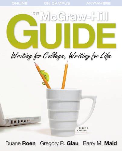 Read Online The Concise Mcgraw Hill Guide Writing For College Writing For Life 