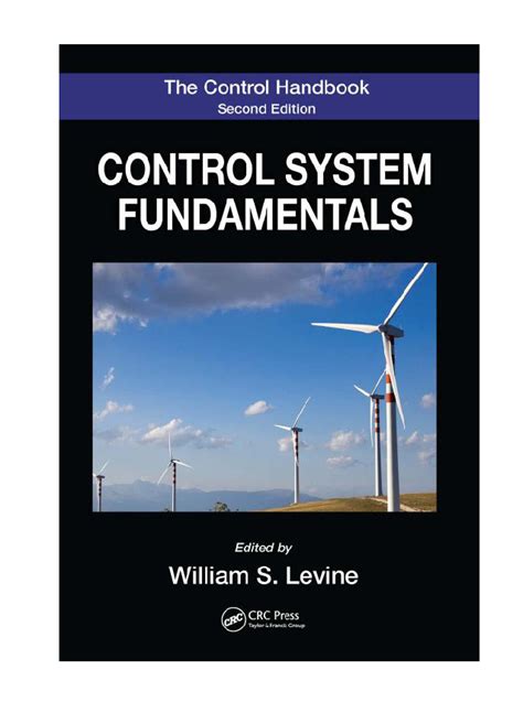 Download The Control Handbook Second Edition Control System Applications Second Edition Electrical Engineering Handbook 