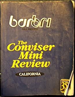 Download The Conviser Mini Review California Barbri 