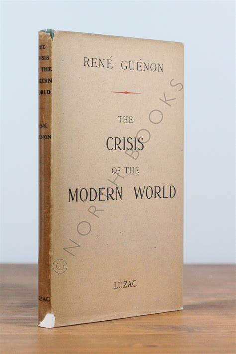Read Online The Crisis Of Modern World Rene Guenon 