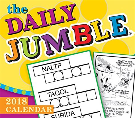 Read The Daily Jumble 2018 Boxed Daily Calendar Cb0253 