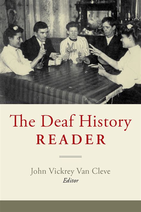 Read The Deaf History Reader 