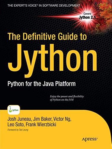 Read The Definitive Guide To Jython Python For The Java Platform Experts Voice In Software Development 