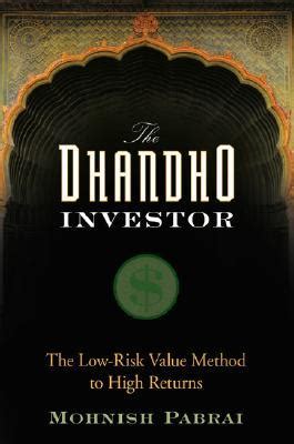 Download The Dhandho Investor Low Risk Value Method To High Returns Mohnish Pabrai 
